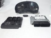 Juego de cerradura y set ECU del motor