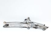 Front wiper linkage and motor