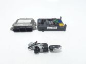 Juego de cerradura y set ECU del motor