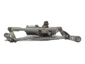 Front wiper linkage and motor