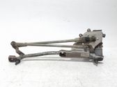 Tringlerie et moteur d'essuie-glace avant