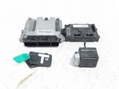 Juego de cerradura y set ECU del motor