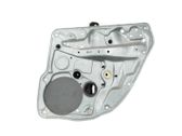 Front window lifting mechanism without motor