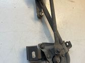 Front wiper linkage and motor