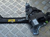 Rear door window regulator with motor