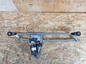Front wiper linkage and motor
