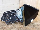 Rear door window regulator with motor
