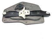 Rear window lifting mechanism without motor