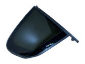 Rear vent window glass