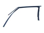 Front door glass trim molding