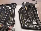 Rear door manual window regulator