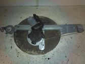 Rear door window regulator with motor