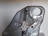 Rear door window regulator with motor