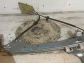 Rear door window regulator with motor
