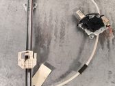Rear door window regulator with motor