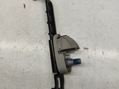 Seat belt adjustment rail