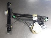 Front door manual window regulator