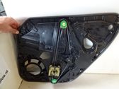 Rear door manual window regulator