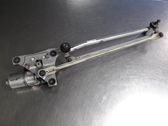 Front wiper linkage and motor