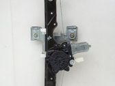 Rear door manual window regulator