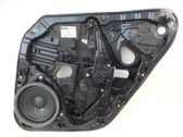Rear door manual window regulator
