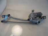 Front wiper linkage and motor