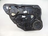 Rear door manual window regulator