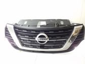 Front bumper upper radiator grill