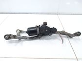 Front wiper linkage and motor