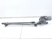 Front wiper linkage and motor