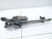 Front wiper linkage and motor