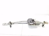 Front wiper linkage and motor