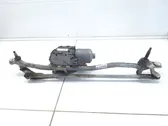 Front wiper linkage and motor