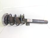 Front shock absorber with coil spring
