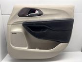 Front door card panel trim