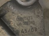 Rear door window regulator with motor