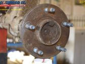 Rear axle beam