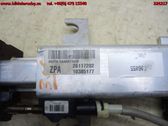 Steering wheel axle set