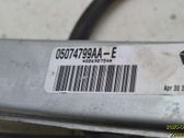 Front door window regulator with motor