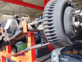 Rear axle beam