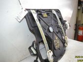 Rear door window regulator with motor