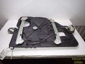 Rear door window regulator with motor
