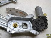 Rear door window regulator with motor