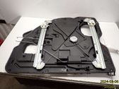 Rear door window regulator with motor