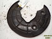 Front brake disc dust cover plate