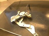 Rear door window regulator with motor