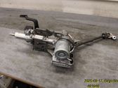 Steering wheel axle set