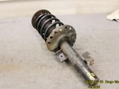 Front shock absorber with coil spring