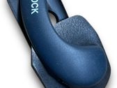 Rear door handle trim