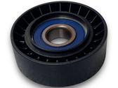 Alternator belt tensioner pulley